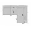 LOARIO bok A / strona lewa (OT2L+2SF+BP-A+N-A) / Vibe 08