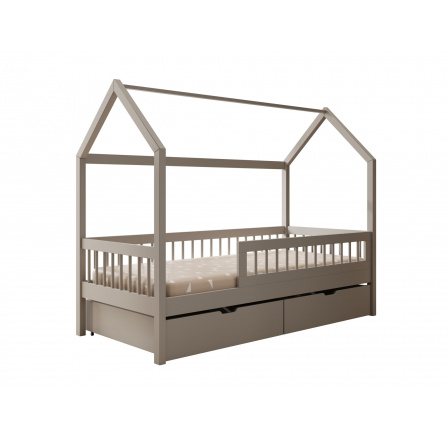 Galicja Házikó Ágy Szürke+Szürke