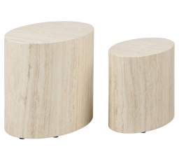 Mice travertin asztalkészlet