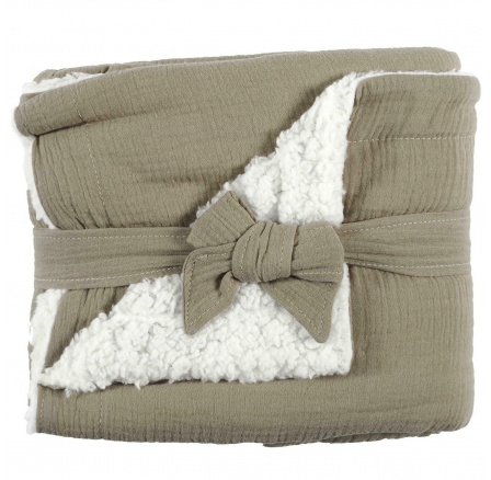 Bézs baba takaró 100x70 cm