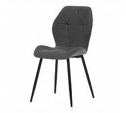 Jídelní židle, šedá, látka, CT-285 GREY2