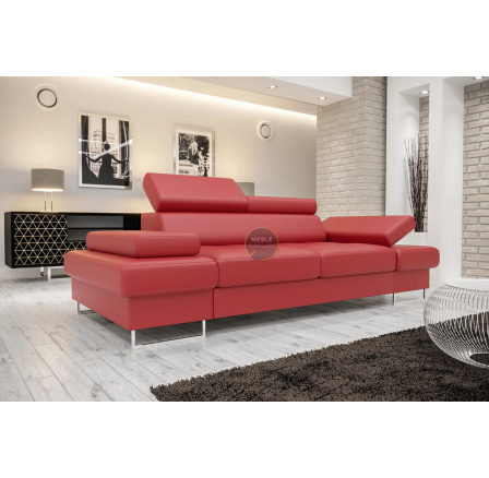 SOFA GALAXY II 235 CM SKÓRA NATURALNA - Skóra czerwona SOFA GALAXY II 235 CM SKÓRA NATURALNA - Skóra czerwona