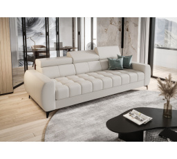 SOFA PORTO III 260 CM SKÓRA NATURALNA - Skóra ecru