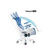 Játék szék One 2.0 King Size, Aqua Blue kék-fehér