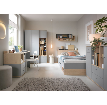 Gyerekszoba ORO, Keksz Tölgy/Szürke