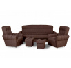 Sedací souprava Simona 3+1+1+2T Malmo 26 hnědá