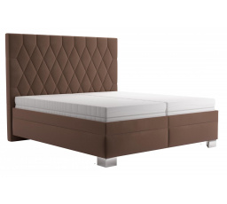 Postel Simon 180x200, hnědá