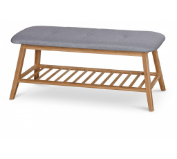 Cipőtartó ST15, bambusz/szürke