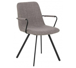 Selina sötétszürke karosszék kartámaszokkal