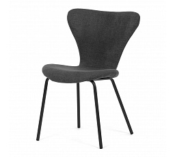 Jídelní židle, šedá, látka, CT-S8010 GREY2