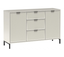 LINKaSTYLE LS-2 komód, Kasmír/Fekete