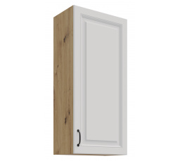 Horní skříňka STELLO - 50 G-108 1F, Dub Artisan/Bílý mat