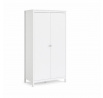 Šatní skříň REAL 2d, Bílá