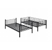 BUNKY emeletes ágy 90, fekete