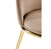Étkezőszék K460, Bézs/Arany