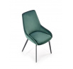 Étkezőszék K479, zöld bársony
