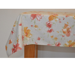 Ubrus 140x140 motiv květiny