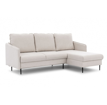 Narożnik Taila Mini z funkcją spania / Loft 01 / czarne nogi / strona prawa Narożnik Taila Mini z funkcją spania / Loft 01 / czarne nogi / strona prawa