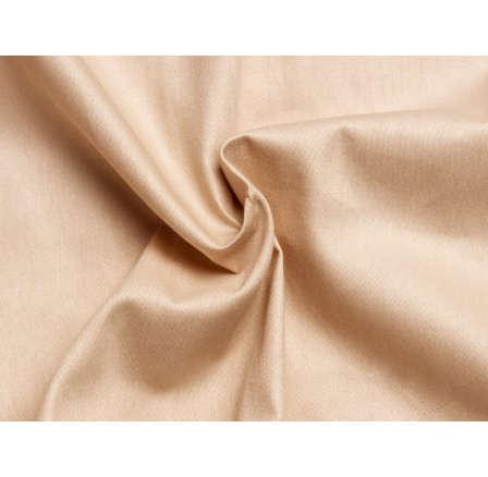 Béžové saténové prostěradlo plachta bez gumy 240x230