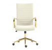 Irodai szék FB14-FXJG G, Bézs/Arany