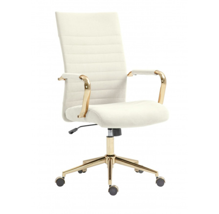 Irodai szék FB14-FXJG G, Bézs/Arany