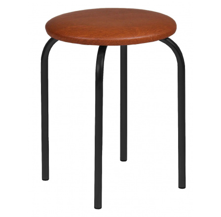 Világosbarna szék - fekete keret Chico 2