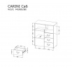 "CARINI" CA6 rendszer - Szín: nash tölgy