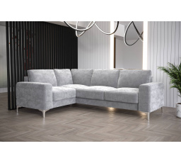 NAROŻNIK ARIA II 250x185 - lewa , Odcienie szarości