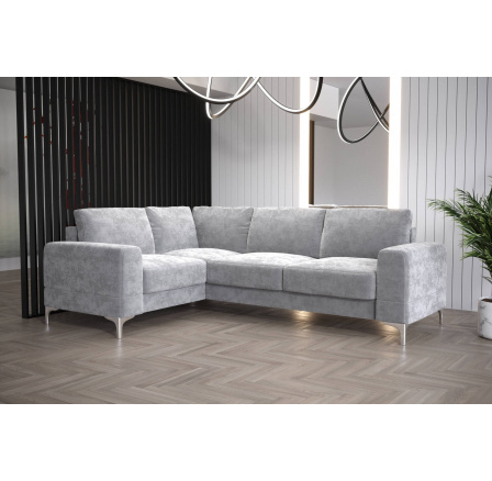 NAROŻNIK ARIA II 250x185 - lewa , Odcienie szarości