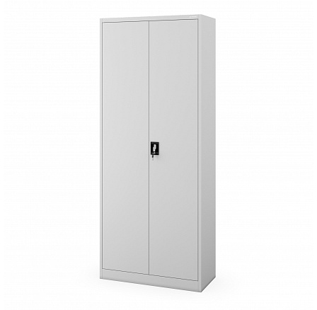 Magas fémből készült irodai iratszekrény, szürke, 900x2200x400 mm: JAN H2200 Magas fémből készült irodai iratszekrény, szürke, 900x2200x400 mm: JAN H2200