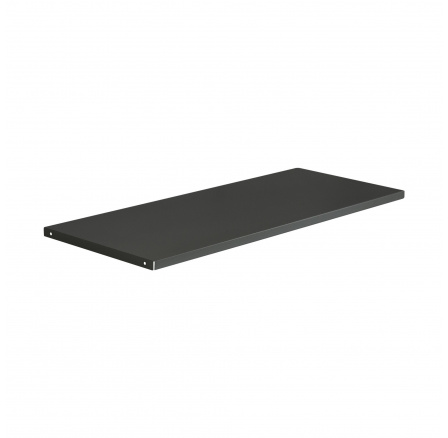 Fém polc irodai szekrényhez, 900 x 20 x 360 mm, antracit Fém polc irodai szekrényhez, 900 x 20 x 360 mm, antracit
