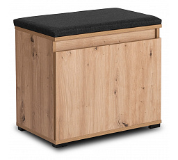 Szafka na buty VENORNA 60 cm Dąb Artisan/Grafit