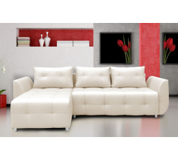 Rohová universální sedací souprava SARA, Laté Ekokůže 33