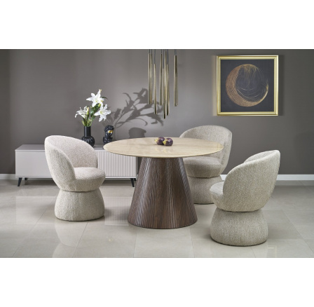 Étkezőasztal PIREUS, travertin