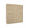 Tolóajtós szekrény MEGAN 200 Sonoma+Sonoma
