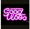 Good Vibes Neon LED Lámpa