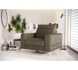 FOTEL MALIBU 104 CM SKÓRA NATURALNA - Skóry naturalne - Wybierz swój kolor