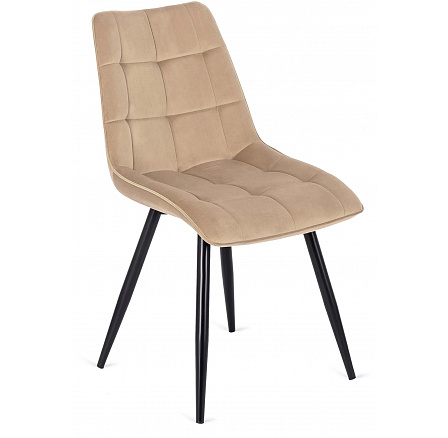Krzesło RIO Beżowe Welurowe