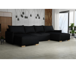 Sedací souprava Forest U černá