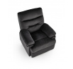 Állítható DRAGER fotel, Fekete Velvet