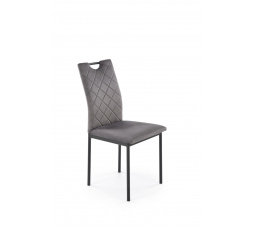 Étkezőszék K577, szürke / fekete