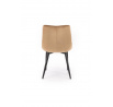 Étkezőszék K580, Bézs Bársony/Fekete