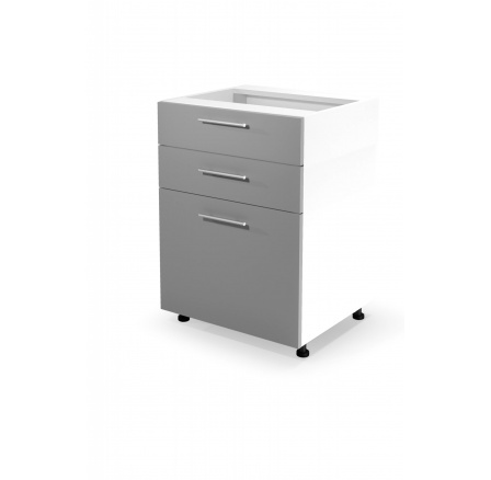 Alsó szekrény VENTO D3S-60/82, világosszürke