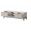 LORINI RTV 150 2SZ - cashmere / T-bar czarny / stelaż czarny