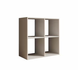 Lenti 2x2 Polc Fehér+Fehér