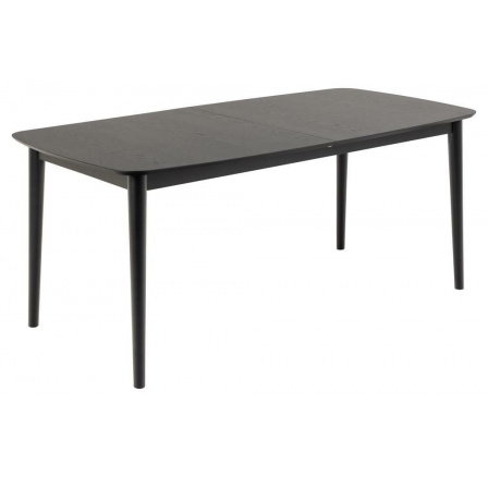 Montreux téglalap alakú fekete asztal