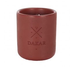 Earth Dakar terrakotta gyertya