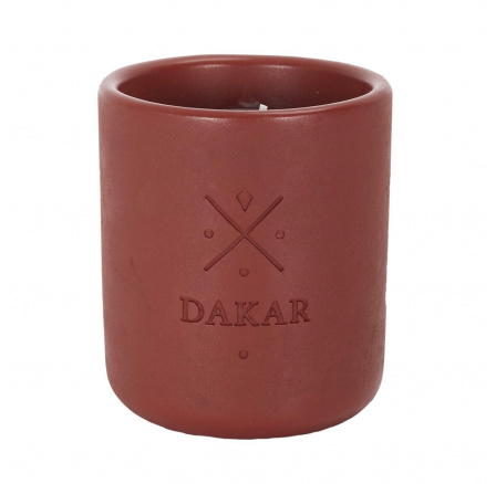 Earth Dakar terrakotta gyertya