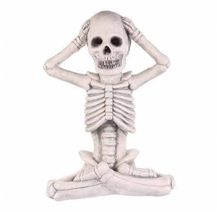 Magnézium csontváz - Halloween, LED világítás, szürke Magnézium csontváz - Halloween, LED világítás, szürke