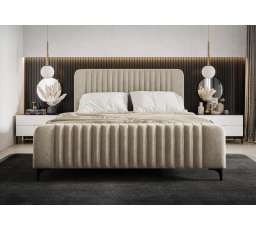 ŁÓŻKO MODENA - 160 cm x 200 cm , Wybierz własny kolor - Galeria tkanin poniżej